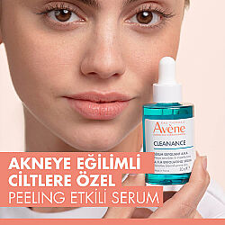Avene Cleanance Peeling Etkili Laktik Asit ve Süksinik Asit İçeren AHA Serum 30 ml - 5