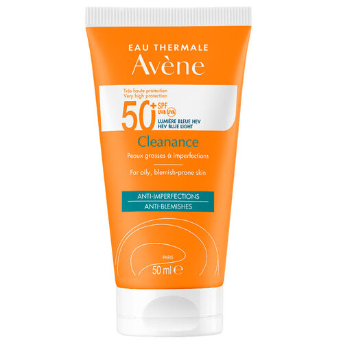 Avene Cleanance SPF 50+ Yağlı ve Akneye Eğilimli Ciltler İçin Güneş Kremi 50 ml - Avene