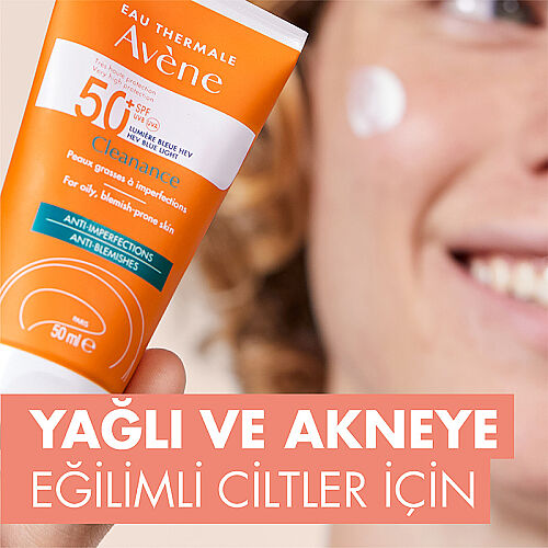 Avene Cleanance SPF 50+ Yağlı ve Akneye Eğilimli Ciltler İçin Güneş Kremi 50 ml - 4