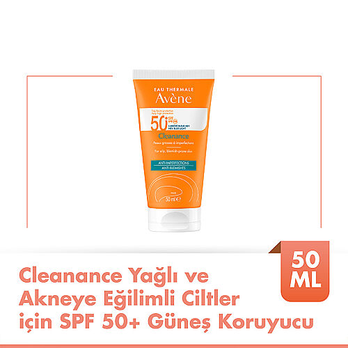 Avene Cleanance SPF 50+ Yağlı ve Akneye Eğilimli Ciltler İçin Güneş Kremi 50 ml - 3