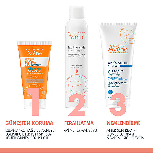 Avene Cleanance SPF 50+ Yağlı ve Akneye Eğilimli Ciltler İçin Renkli Güneş Kremi 50 ml - 7
