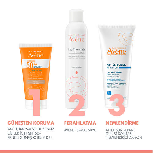 Avene Cleanance SPF50+ Renkli Güneş Kremi 50 ml - Promosyon Ürünü - 6