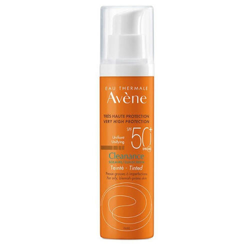Avene Cleanance Spf50+ Yağlı Ciltler için Renkli Güneş Koruyucu 50 ml - Avene