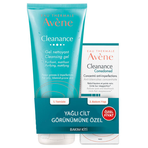 Avene Cleanance Yağlı Ciltlere Özel Bakım Seti - Avene