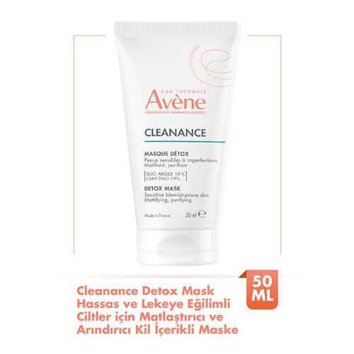 Avene Cleanance Yağlı ve Akneye Eğilimli Ciltler için Matlaştırıcı ve Arındırıcı Kil Maskesi 50 ml - Avene (1)