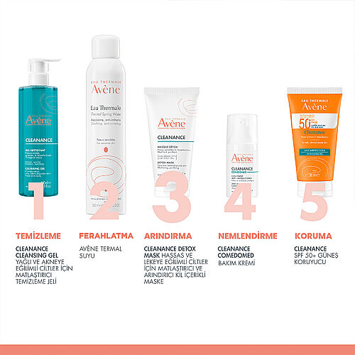 Avene Cleanance Yağlı ve Akneye Eğilimli Ciltler için Matlaştırıcı ve Arındırıcı Kil Maskesi 50 ml - 6