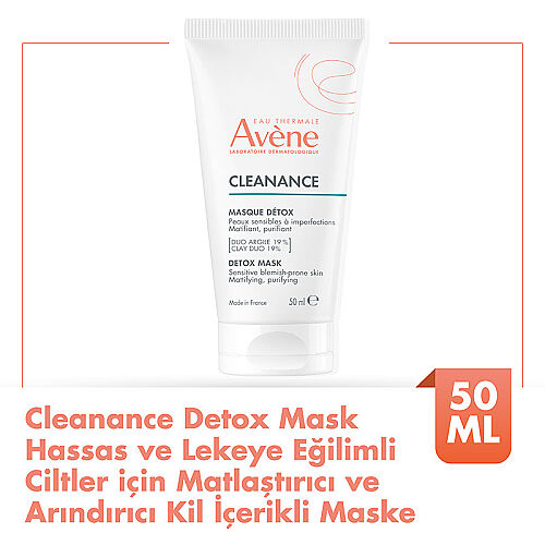 Avene Cleanance Yağlı ve Akneye Eğilimli Ciltler için Matlaştırıcı ve Arındırıcı Kil Maskesi 50 ml - Avene (1)
