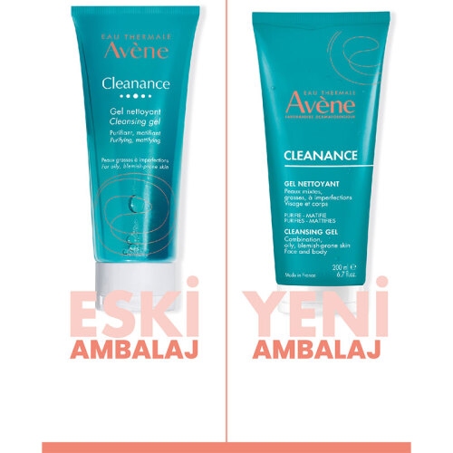 Avene Cleanance Yağlı ve Akneye Eğilimli Ciltler için Matlaştırıcı Yüz Temizleme Jeli 200 ml - 6