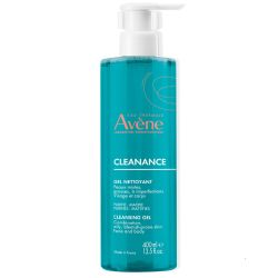 Avene Cleanance Yağlı ve Akneye Eğilimli Ciltler için Matlaştırıcı Yüz Temizleme Jeli 400 ml - 1