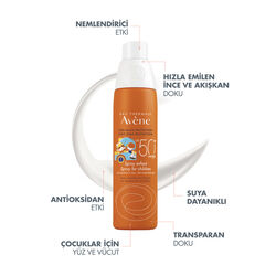 Avene Çocuk Sprey Güneş Kremi SPF 50+ 200 ml - 4