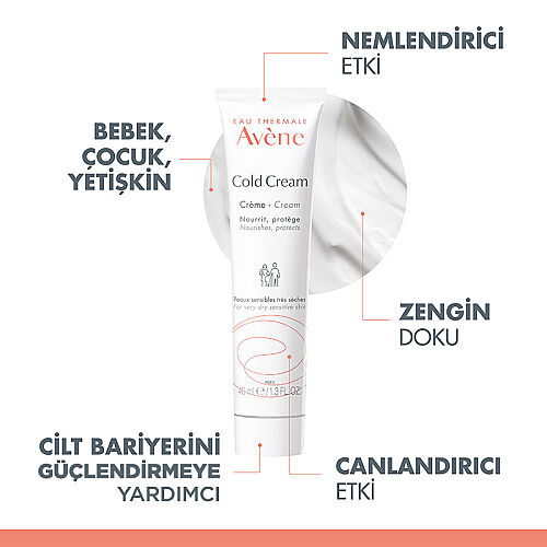 Avene Cold Cream Kuru Ciltler İçin Nemlendirici krem 40 ml - 6