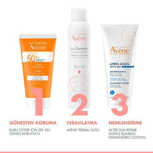 Avene Cream SPF 50+ Kuru Ciltler için Güneş Kremi 50 ml - 7