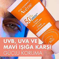Avene Cream SPF 50+ Kuru Ciltler için Güneş Kremi 50 ml - 6
