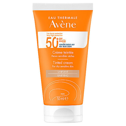Avene Cream SPF 50+ Kuru Ciltler için Renkli Güneş Kremi 50 ml (Promosyon Ürünü)