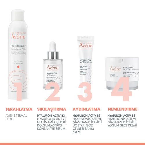 Avene Hyaluron Activ B3 Hyaluronik Asit ve Niasinamid Gece Kremi 40 ml - 6