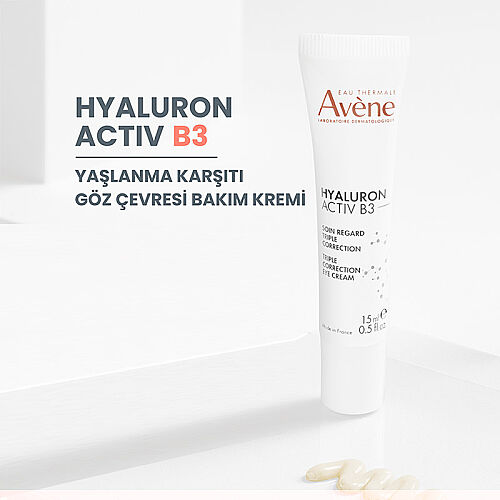 Avene Hyaluron Activ B3 Hyaluronik Asit ve Niasinamid Göz Çevresi Kremi 15 ml - Avene (1)