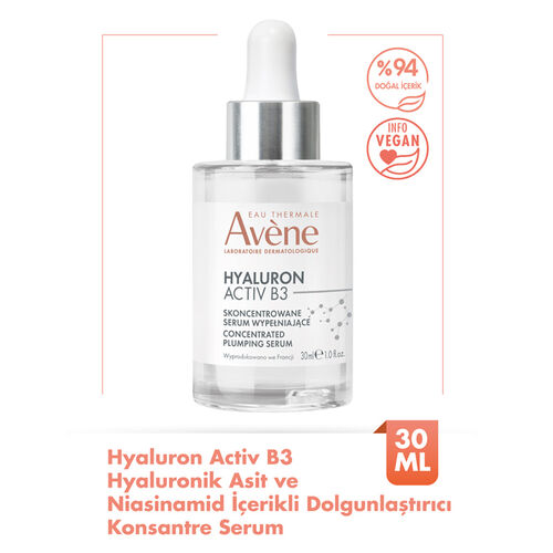 Avene Hyaluron Activ B3 Hyaluronik Asit ve Niasinamid Serum 30 ml - Avene (1)