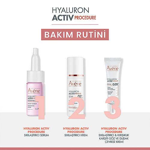 Avene Hyaluron Activ Procedure Peptit Niasinamid ve Hyaluronik Asit İçeren Serum 18 ml - 6