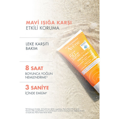 Avene Intense Protect SPF 50+ Bebek, Çocuk ve Yetişkinler için Yüksek Korumalı Güneş Kremi 150 ml - 4