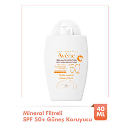 Avene Mineral Fluid SPF 50+ Hassas Ciltler İçin Ultra Hafif Güneş Kremi 40 ml - 2