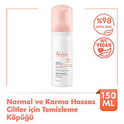 Avene Mousse Nettoyante Cilt Temizleme Köpüğü 2x150ml SET - 2