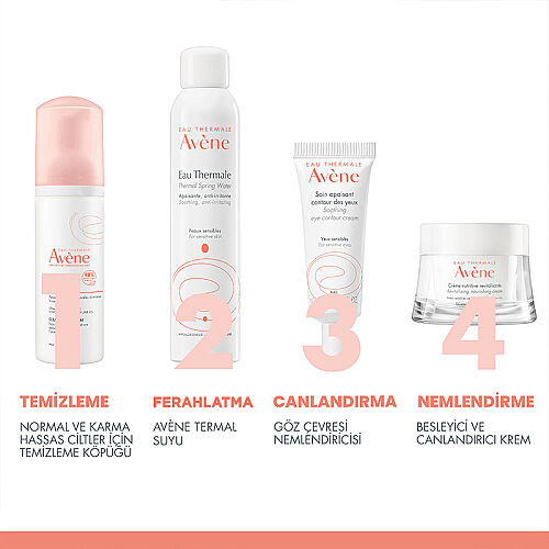 Avene Normal Karma ve Hassas Ciltler için Temizleme Köpüğü 150 ml - 7