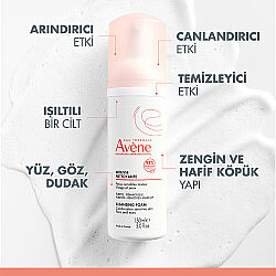 Avene Normal Karma ve Hassas Ciltler için Temizleme Köpüğü 150 ml - 4