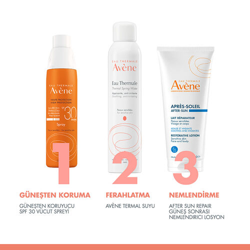 Avene Spf 30+ Güneş Koruyucu Sprey 200ml - Promosyon Ürünü - 7