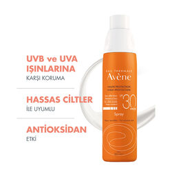 Avene Spf 30+ Güneş Koruyucu Sprey 200ml - Promosyon Ürünü - 3