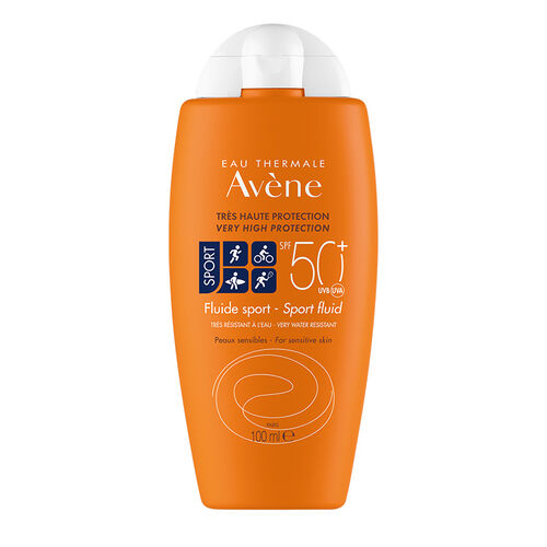 Avene Sport Fluid SPF 50+ Spor Yapanlar için Suya ve Tere Dayanıklı Güneş Kremi 100 ml - 1