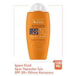 Avene Sport Fluid SPF 50+ Spor Yapanlar için Suya ve Tere Dayanıklı Güneş Kremi 100 ml - 2