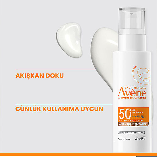 Avene Azelaik Asit İçeren SPF 50+ Leke Karşıtı Renkli Güneş Kremi 40 ml - 6