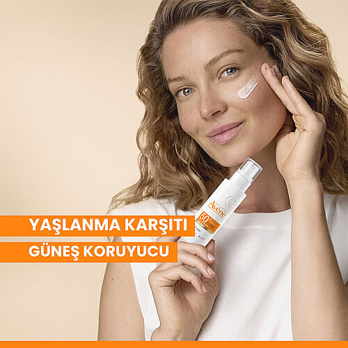 Avene Hyalüronik Asit İçeren SPF50+ Yaşlanma Karşıtı Güneş Kremi 40 ml - 4