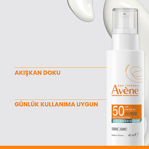 Avene Monolaurin ve Çinko Glukonat İçeren SPF 50 Düzensiz Ciltlere Özel Güneş Kremi 40 ml - 6