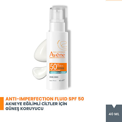 Avene Monolaurin ve Çinko Glukonat İçeren SPF 50 Düzensiz Ciltlere Özel Güneş Kremi 40 ml - Avene (1)