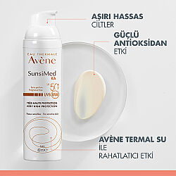 Avene Sunsimed KA SPF 50+ Hassas Ciltler için Güneş Kremi 80 ml - 2