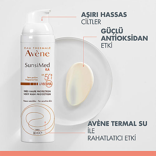 Avene Sunsimed KA SPF 50+ Hassas Ciltler için Güneş Kremi 80 ml - Avene (1)