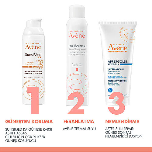 Avene Sunsimed KA SPF 50+ Hassas Ciltler için Güneş Kremi 80 ml - 6
