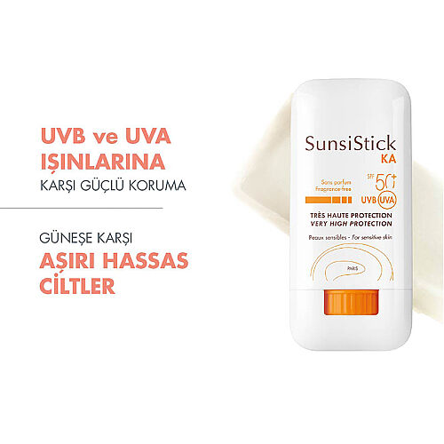 Avene SunsiStick KA SPF 50+ Hassas Ciltler İçin Güneşten Koruyucu Stick 20 gr - Avene (1)