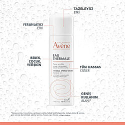 Avene Thermal Su 300 ml + Avene Termal Su 50ml Set - 5