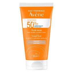 Avene Tinted Fluid SPF 50+ Normal ve Karma Ciltler İçin Renkli Yüz Güneş Kremi 50 ml - 1