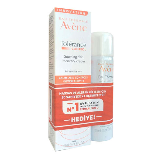 Avene Tolerance Control Cream 40 ml + Termal Su 50 ml HEDİYE - Avene