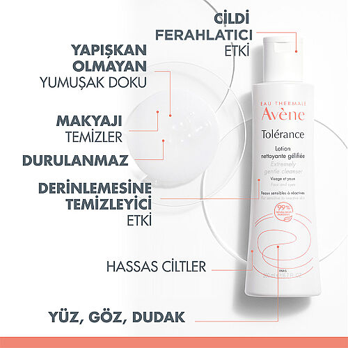 Avene Tolerance Lotion Hassas Ciltler için Temizleme Losyonu 200 ml - 4