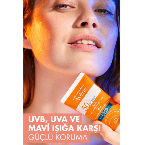 Avene Ultra Fluid Invisible Normal ve Karma Ciltler İçin SPF 50+ Güneş Kremi 50 ml - 5