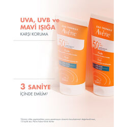 Avene Ultra Fluid Invisible Normal ve Karma Ciltler İçin SPF 50+ Güneş Kremi 50 ml - 6