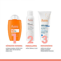 Avene Ultra Fluid Invisible Normal-Karma Ciltler İçin Ultra Akışkan SPF 50 Güneş Kremi 50 ml - 7