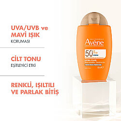 Avene Ultra Fluid Perfector SPF50+ Cilt Tonu Eşitleyici Renkli Güneş Kremi 50 ml - 5