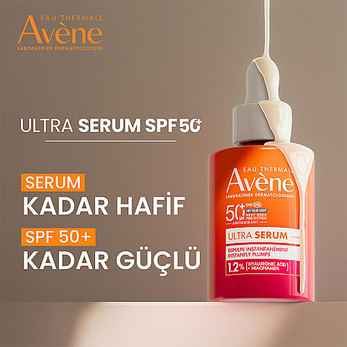 Avene Ultra Serum Dolgunlaştırıcı Etkili SPF50 Güneş Koruyucu Serum 30 ml - 3