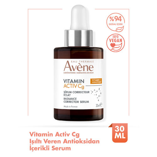 Avene Vitamin Activ Cg C Vitamini ve Niasinamid Antioksidan Etkili Serum 30 ml - Avene (1)