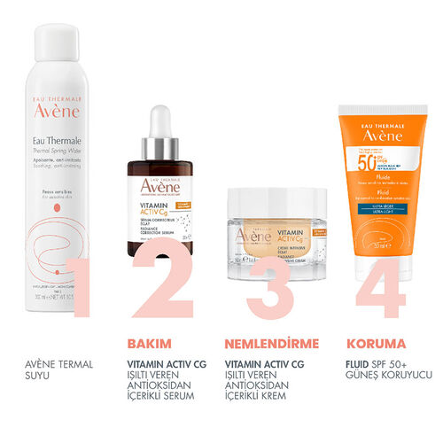 Avene Vitamin Activ Cg C Vitamini ve Niasinamid Antioksidan Etkili Serum 30 ml - 6